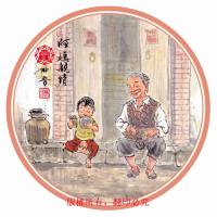 普旺古树普洱茶熟饼~2010年